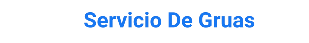 servicio de gruas los angeles